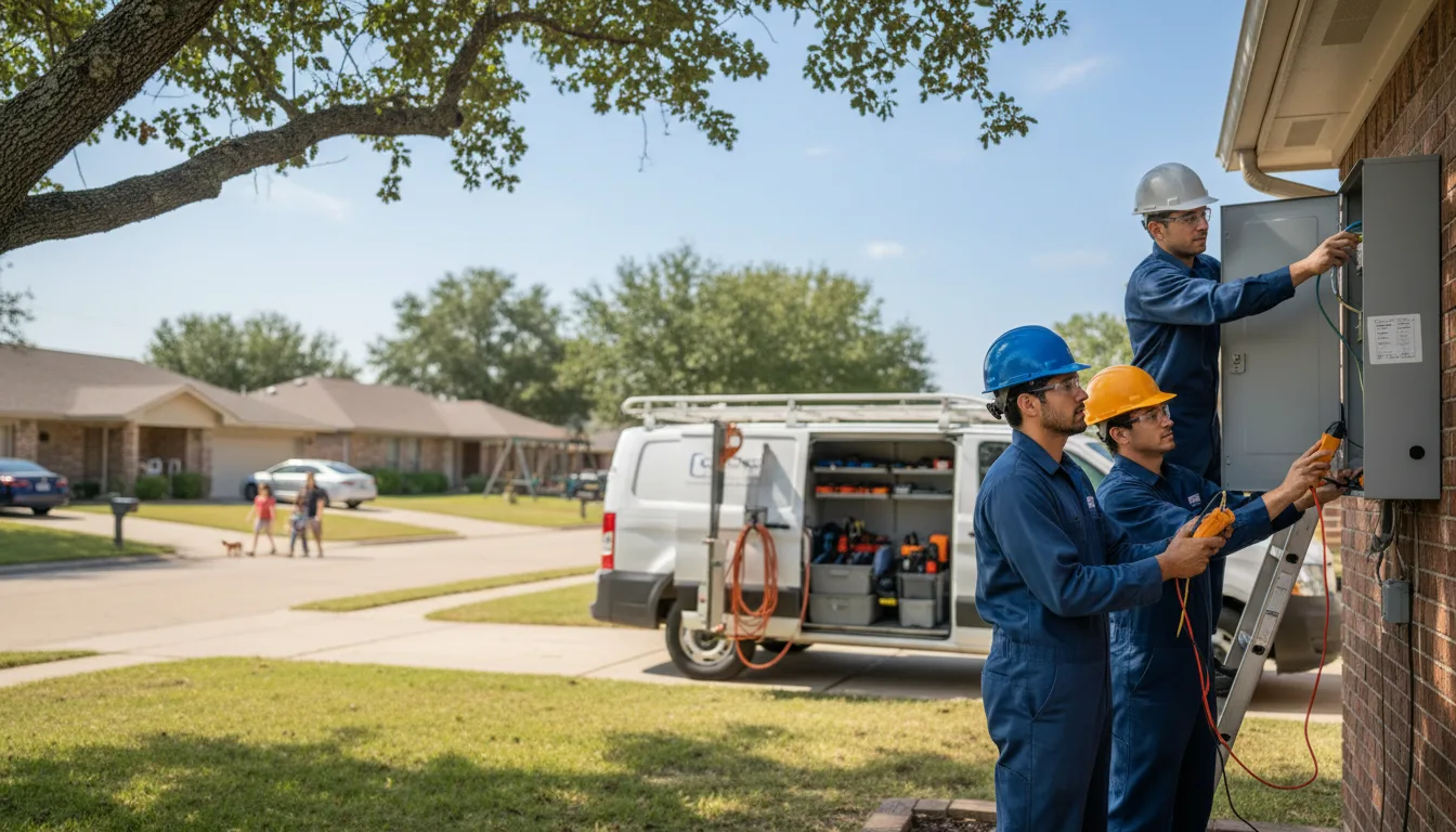 Certified electrician providing emergency electrical services in Aulander, NC